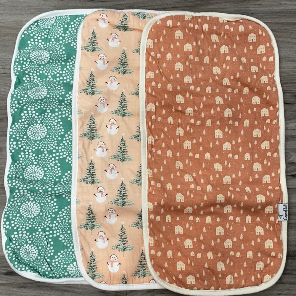 CopperPearl Burp Cloth Collection “Jane”